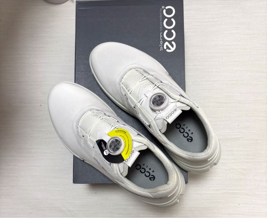 新品未使用箱付きecco GOLF ゴルフシューズBIOMH4 Boa EU41