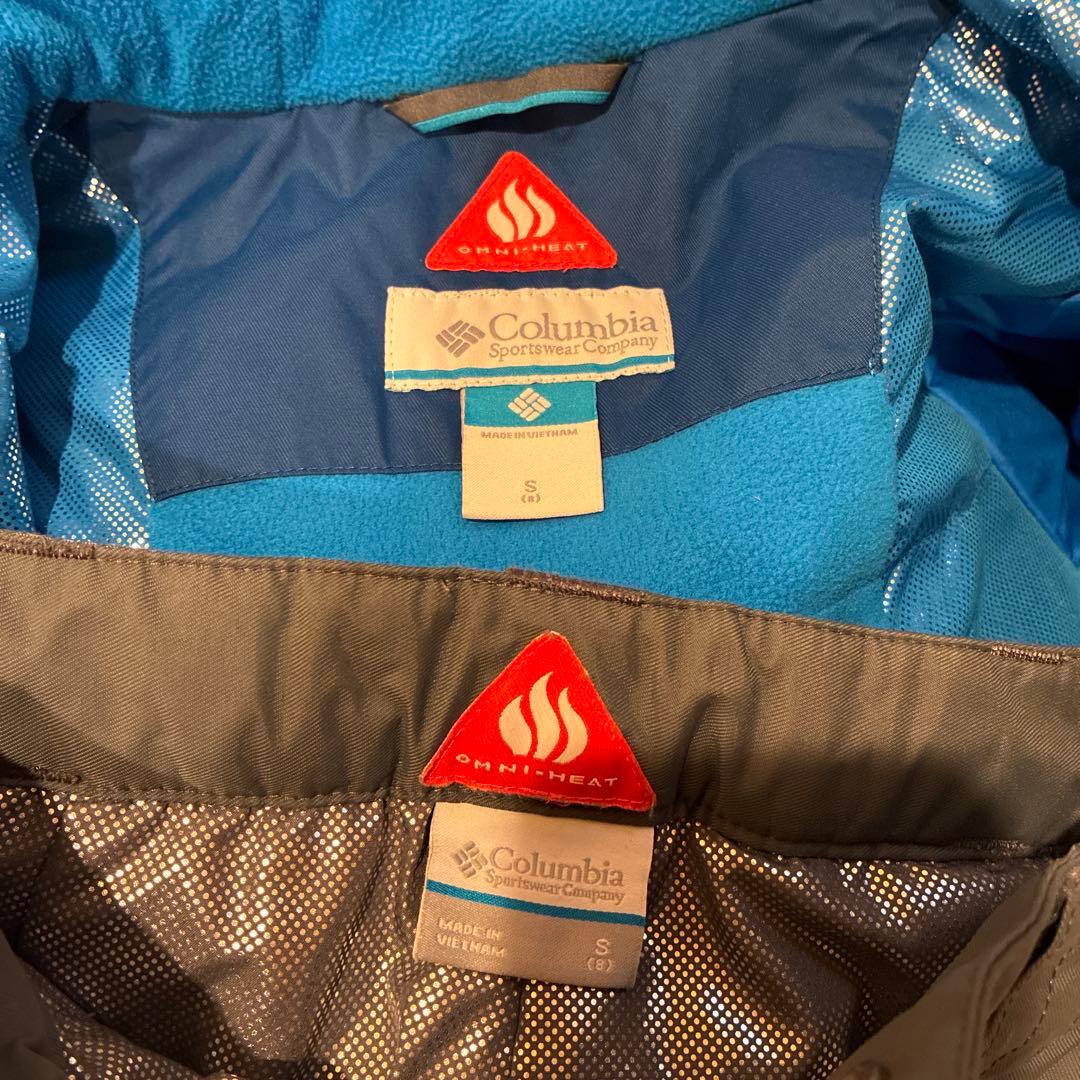 コロンビア　Columbia スキー　ボード　ウェアセット S 130 140
