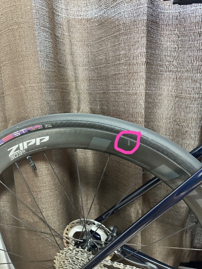 ZIPP 303sホイール前後セット