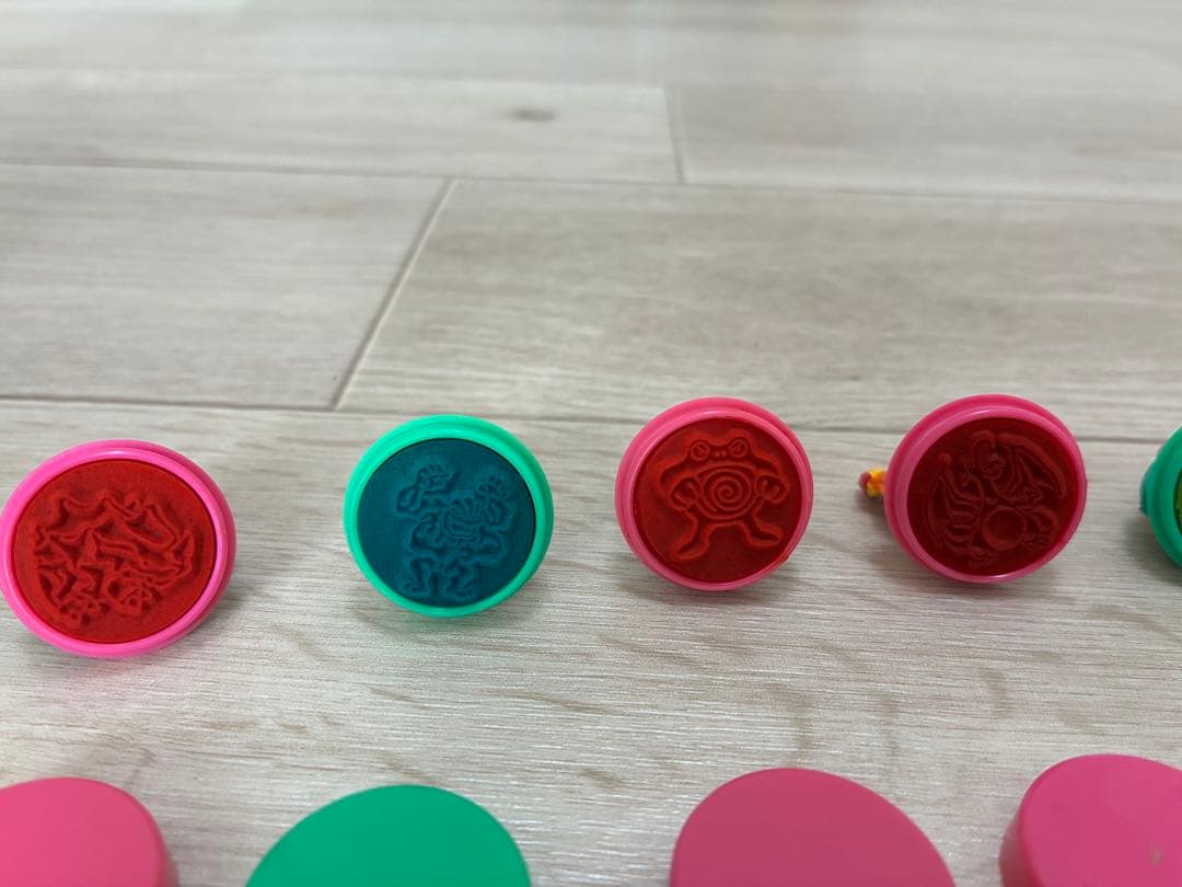 ポケモン フィギュア　スタンプ6体セット