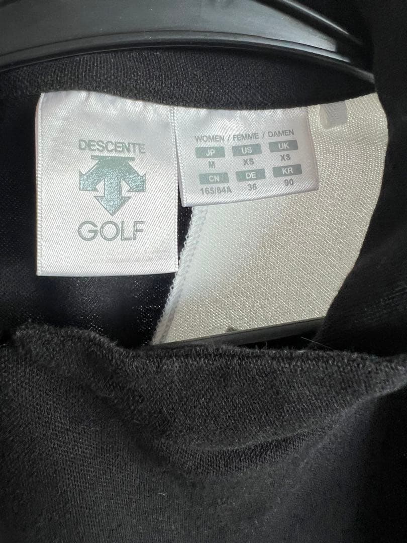 デサント　ゴルフウエア　トップス　モノトーン