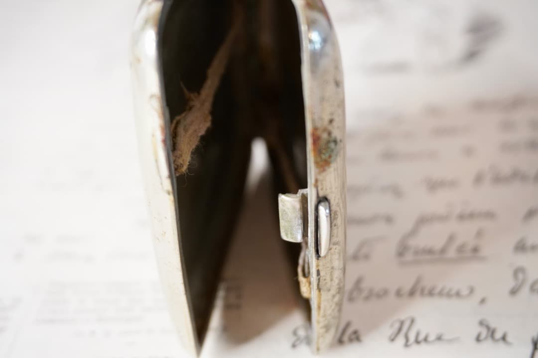 イギリス アンティーク シルバープレート シガレットケース