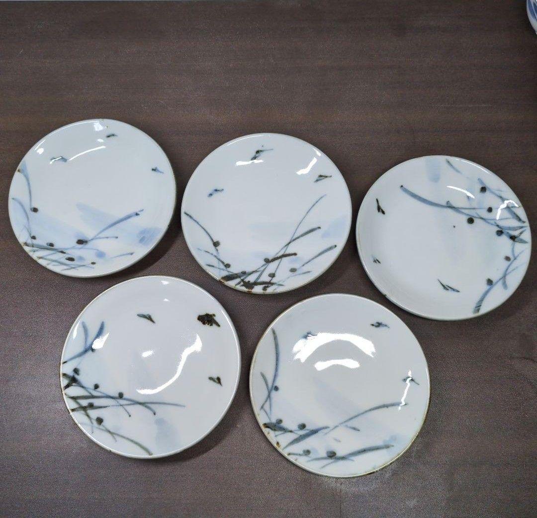 N*I様 広永窯(坪島土平) 食器セット＆在銘 呉須赤絵 カップ＆ソーサー 4客