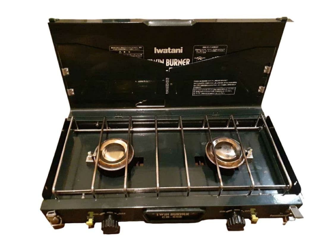 IWATANI　イワタニ　FORE WINDS　ツーバーナー　CB-55E　箱付