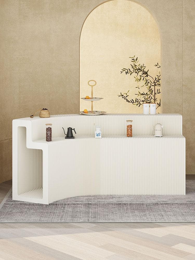 ペーパー陳列台ディスプレイラック長さ2-3ｍ高さ118㎝幅64㎝展示台店舗用品