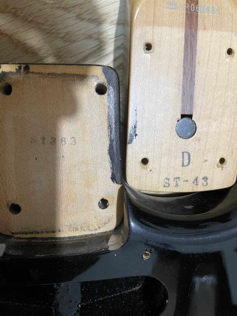 チ*ン様 Fender Japan Stratocaster ブラック 日本製