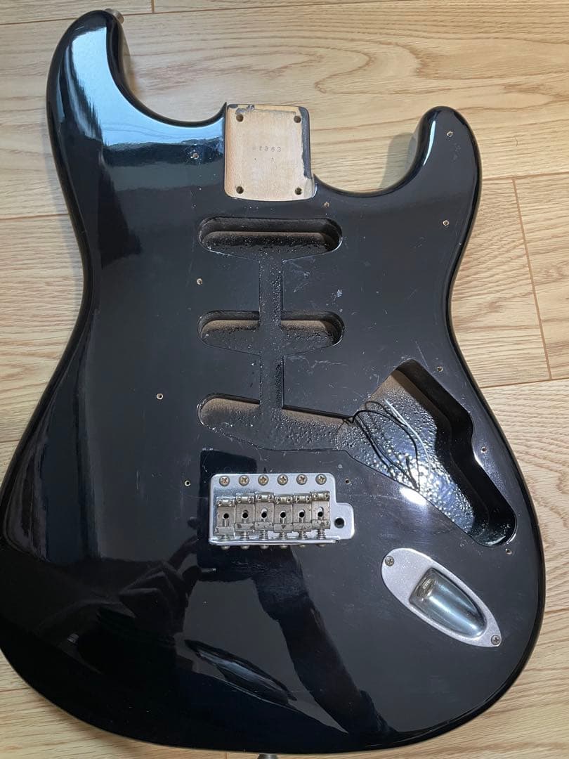 チ*ン様 Fender Japan Stratocaster ブラック 日本製