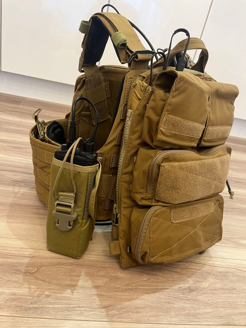 TMC CRYE CPC タイプ プレートキャリア　コヨーテブラウン　サバゲー