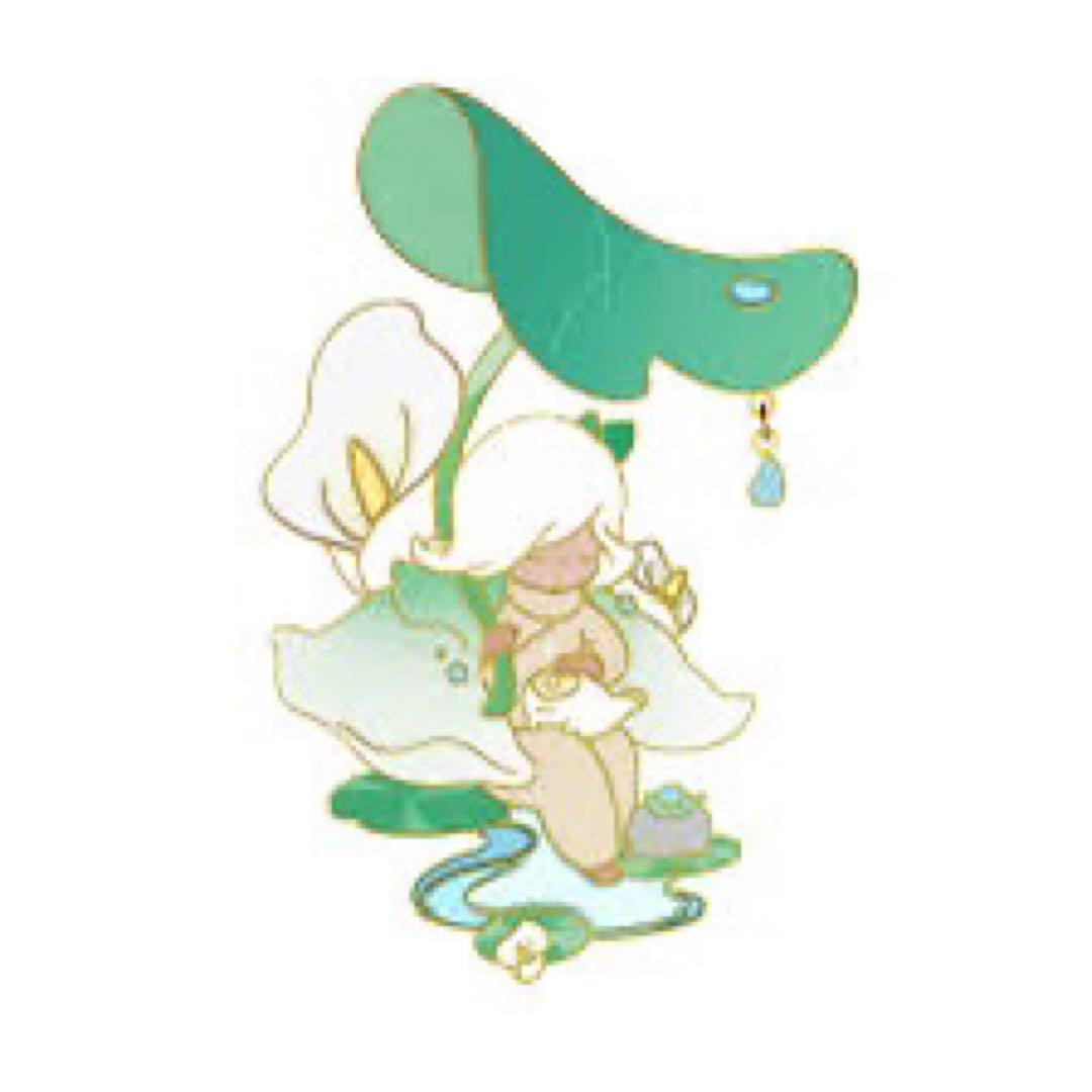 花笑むアルムのピンバッジ　sky星を紡ぐ子どもたち