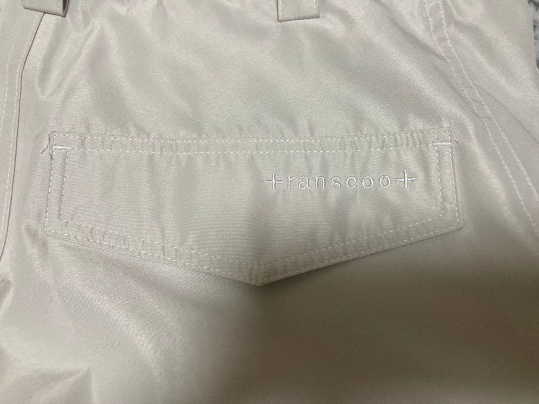 +transcoo+ スノーボードウェア ライトベージュ