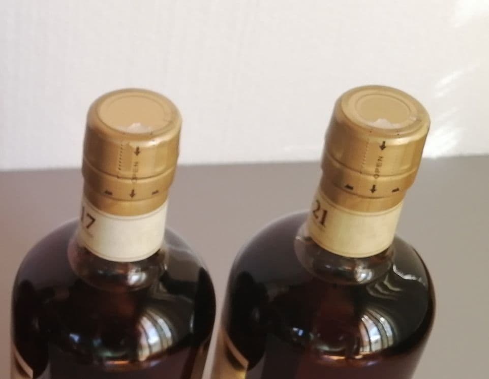 竹鶴 ピュアモルト 17年 21年セット WWA受賞記念ボトル【未開栓】箱付き