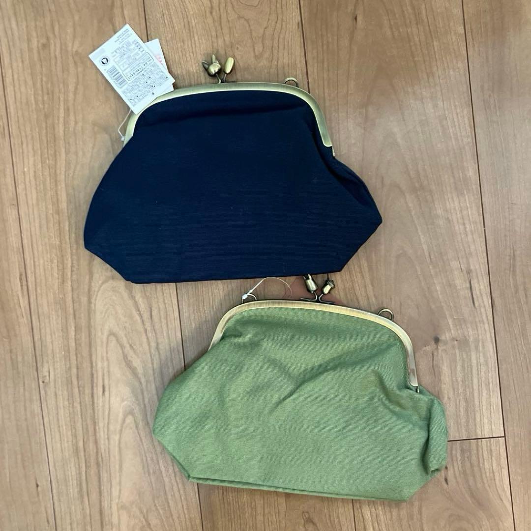 スタジオジブリ　がま口ショルダーバッグ2個セット(魔女の宅急便・となりのトトロ)