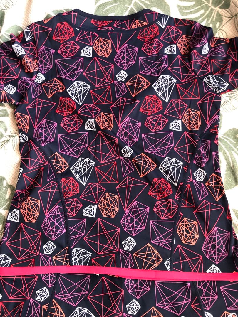 美品　パラディーゾ テニス　シャツ　スコート 宝石　L