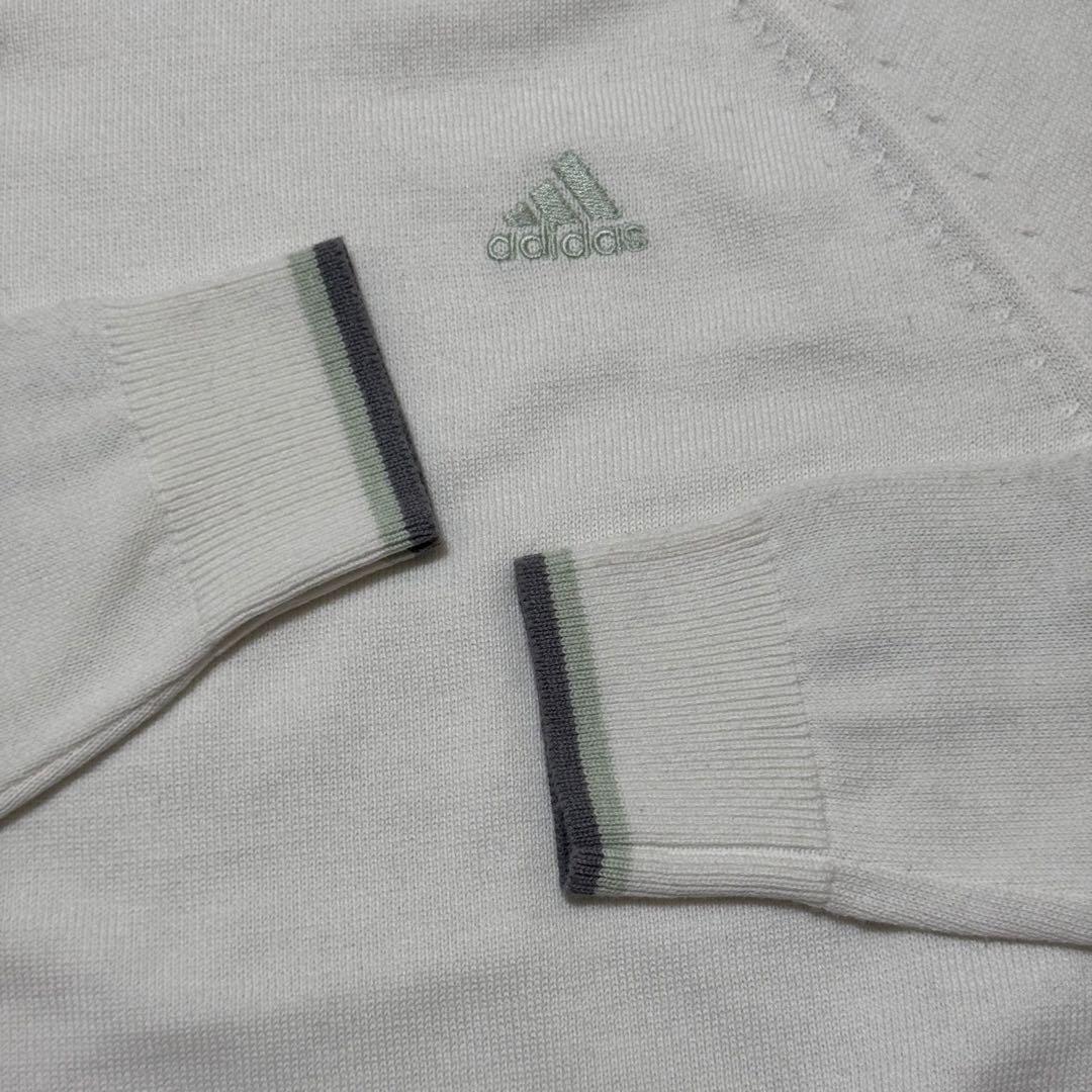 新品 アディダス セットアップ ゴルフ セーター 長袖 巻きスカート 秋冬