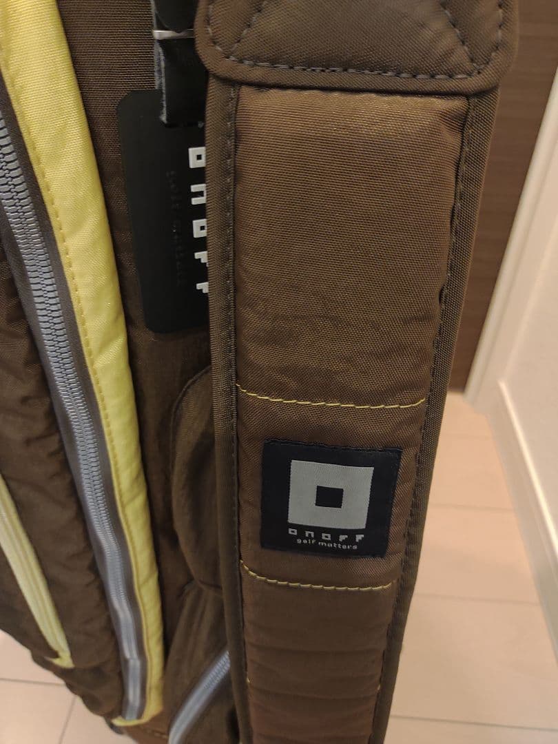 廃盤品　オノフ　ONOFF キャディバッグ　ブラウン