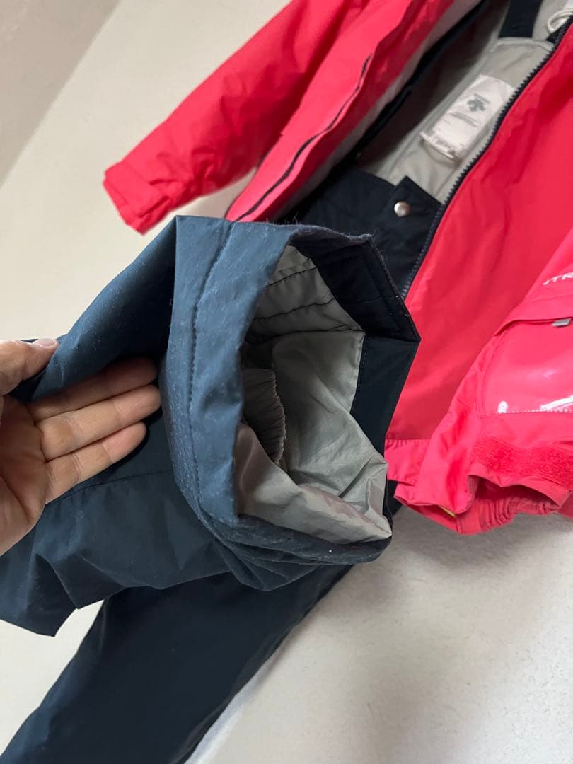 デサント、スキーウエア150cm 上下セット　小学生