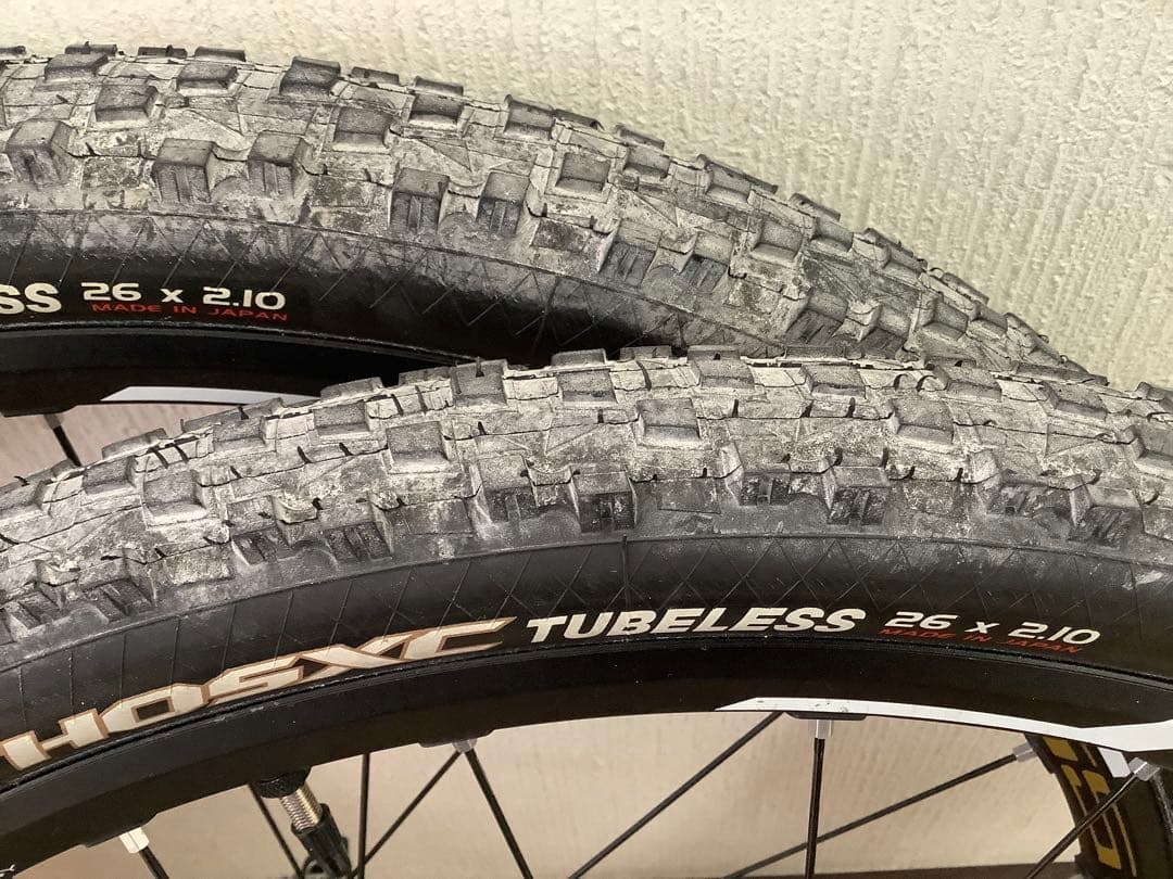SHIMANO 26 インチ MTBホイールセット