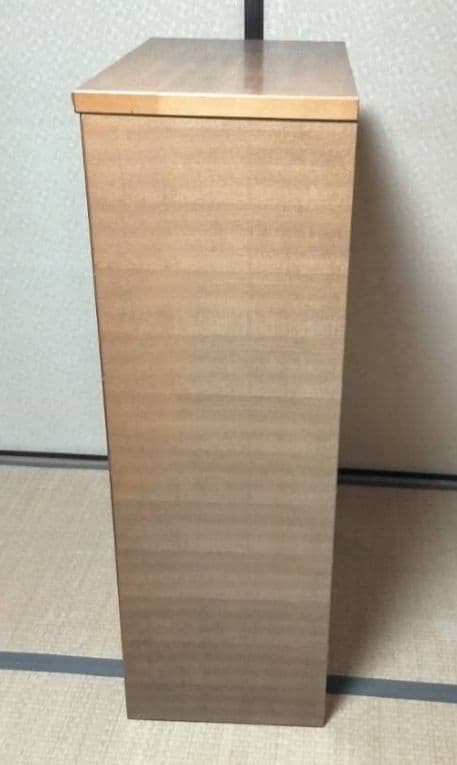 【送料込】大型 縦長 鍵付き タンス 引き出し 昭和 レトロ 収納 家具 箪笥