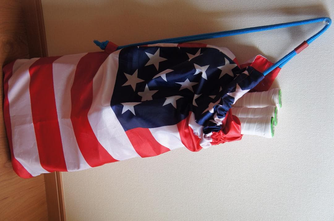 ラケットケース　国旗バージョン　世界に一つ