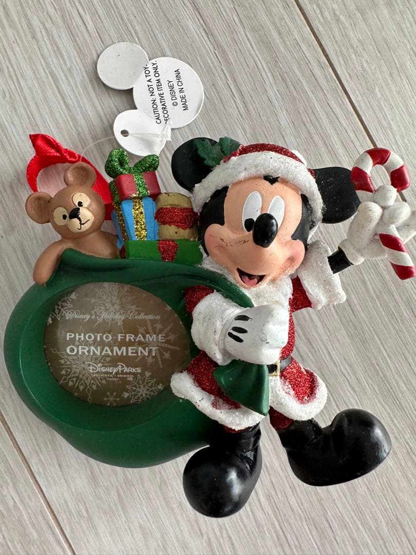 アメリカ購入ディズニー　クリスマス　オーナメント　ミッキーマウス　ダッフィー