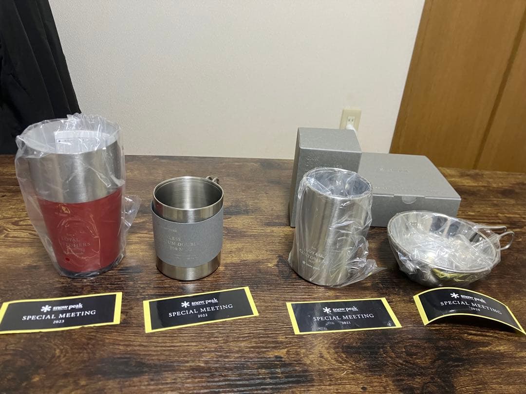 スノーピーク　ロイヤルカスタマー　非売品　タンブラー　シェラカップ　マグ　サーモ
