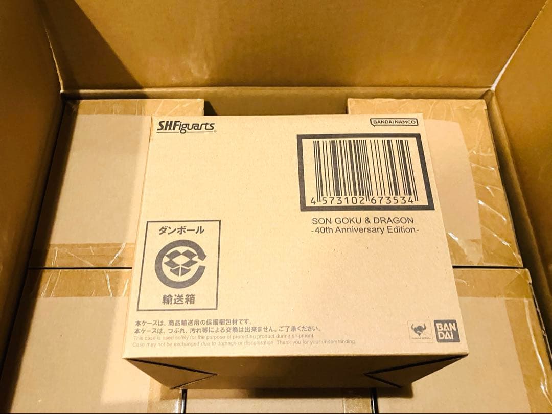 6セット S.H.Figuarts 孫悟空＆龍 -40周年記念Edition-