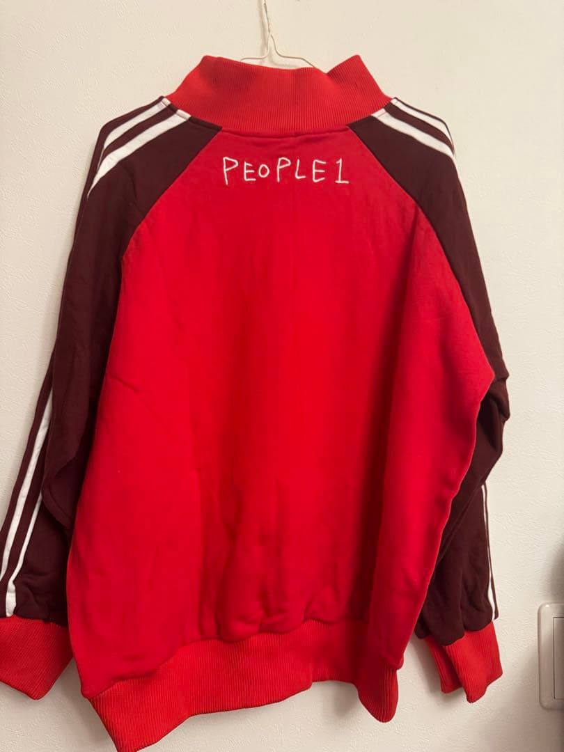 Lサイズ PEOPLE 1 SWEAT TOPS RED
