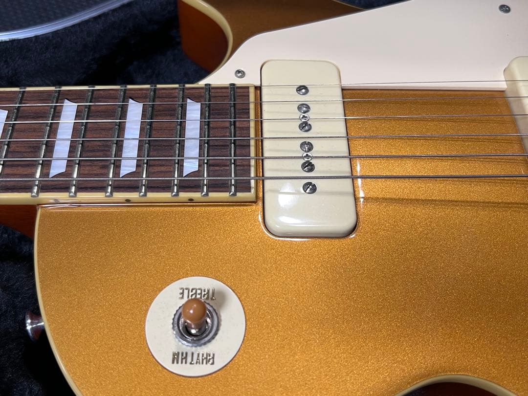 EDWARDS P-90 レスポール 56年 ゴールドトップ 日本製パーツ