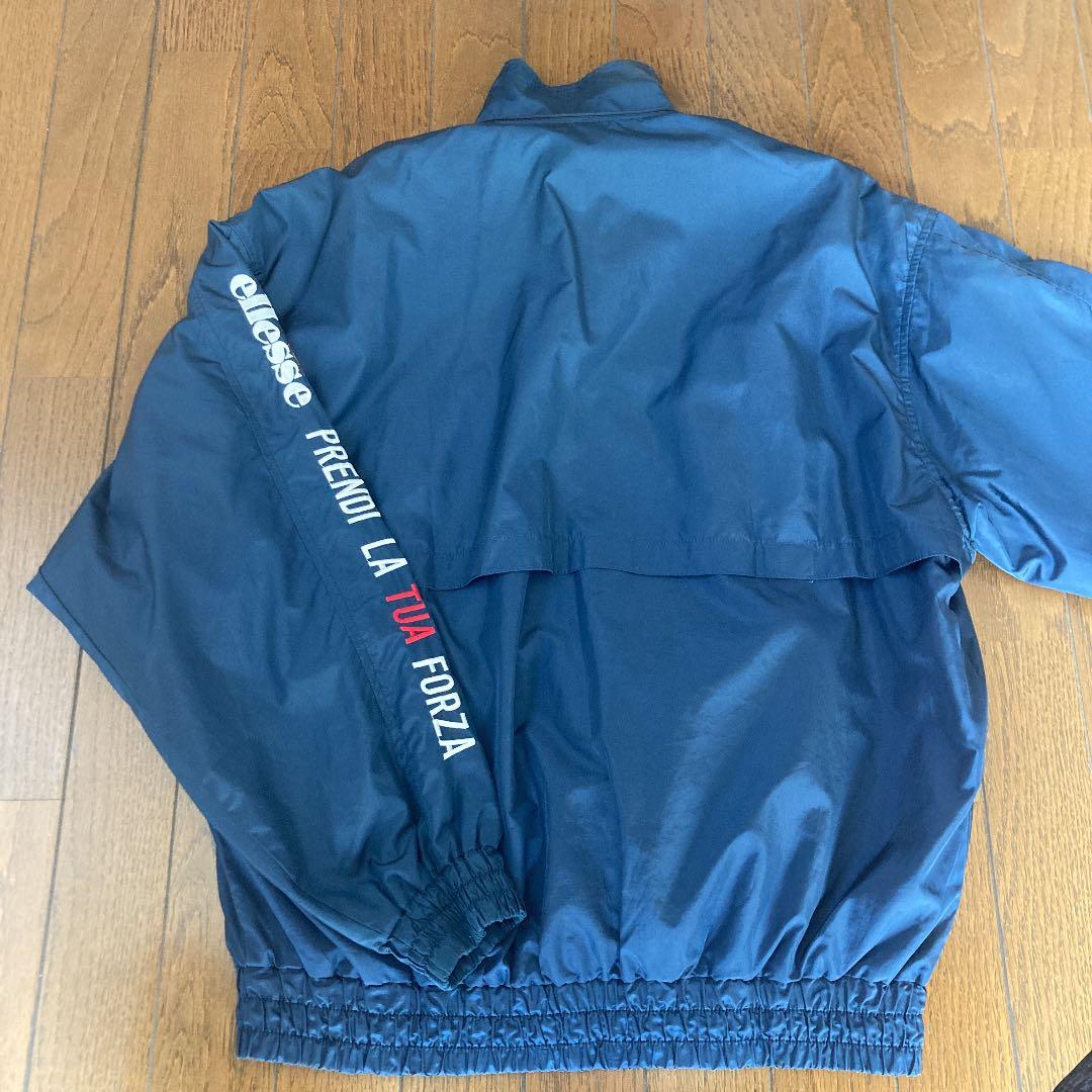 ellesse ウィンドブレーカー ネイビー Lサイズ 上下セット