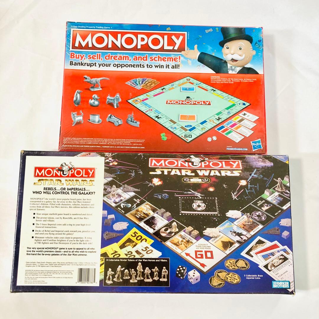 【未開封】モノポリー +スターウォーズ コレクターズエディション ボードゲーム