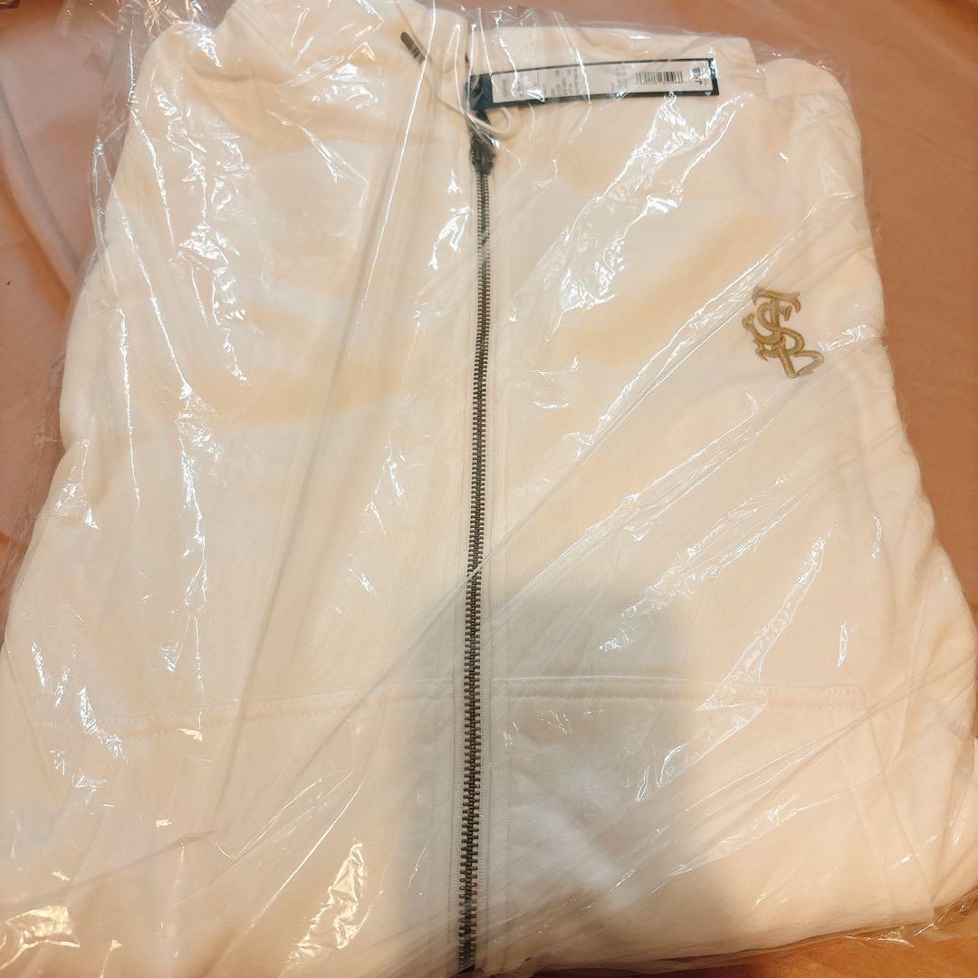 J.S.B. 3D EMB Logo Hoodie 白