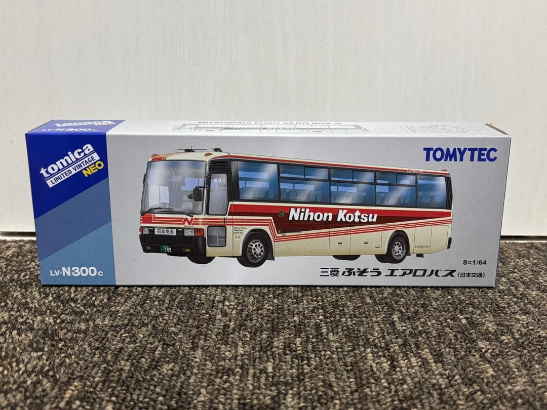 TOMYTEC 1/64 三菱ふそう エアロバス 日本交通