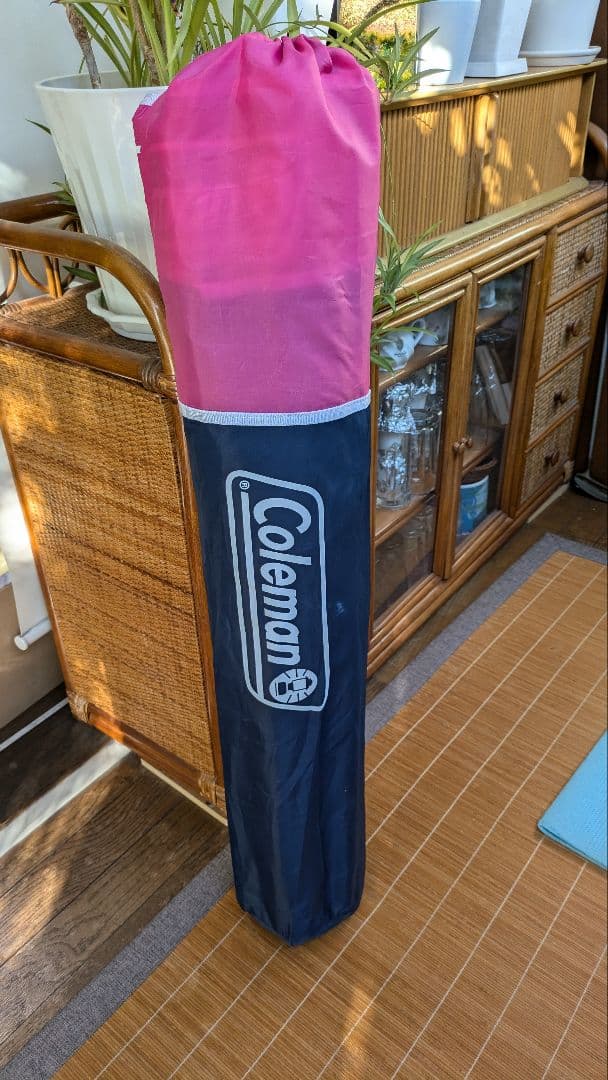 Colemanキャンピングセット　折畳テーブル+折畳椅子２脚