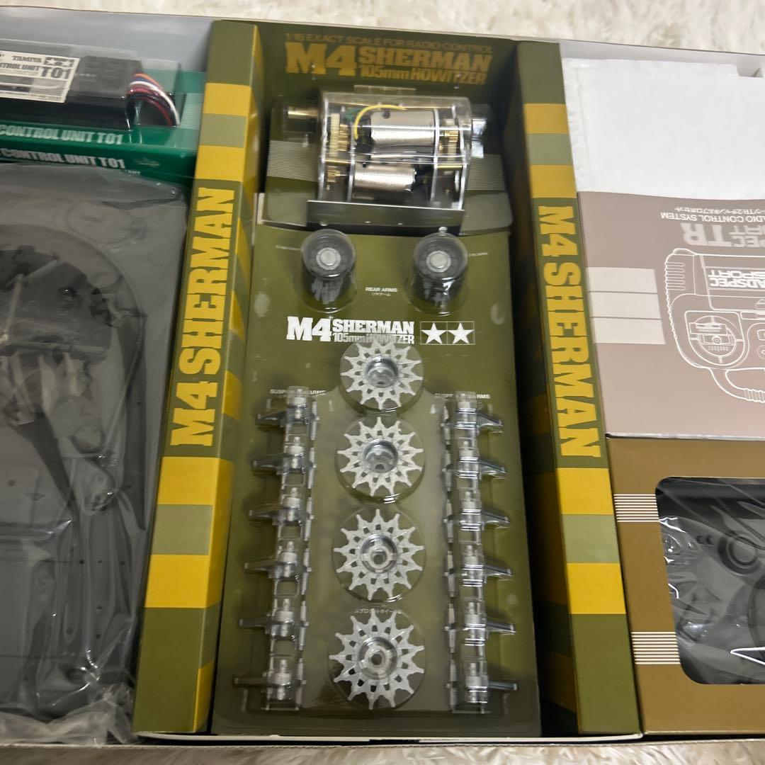 タミヤ ラジコン 1/16 M4シャーマン105mm榴弾砲 コンプリートキット
