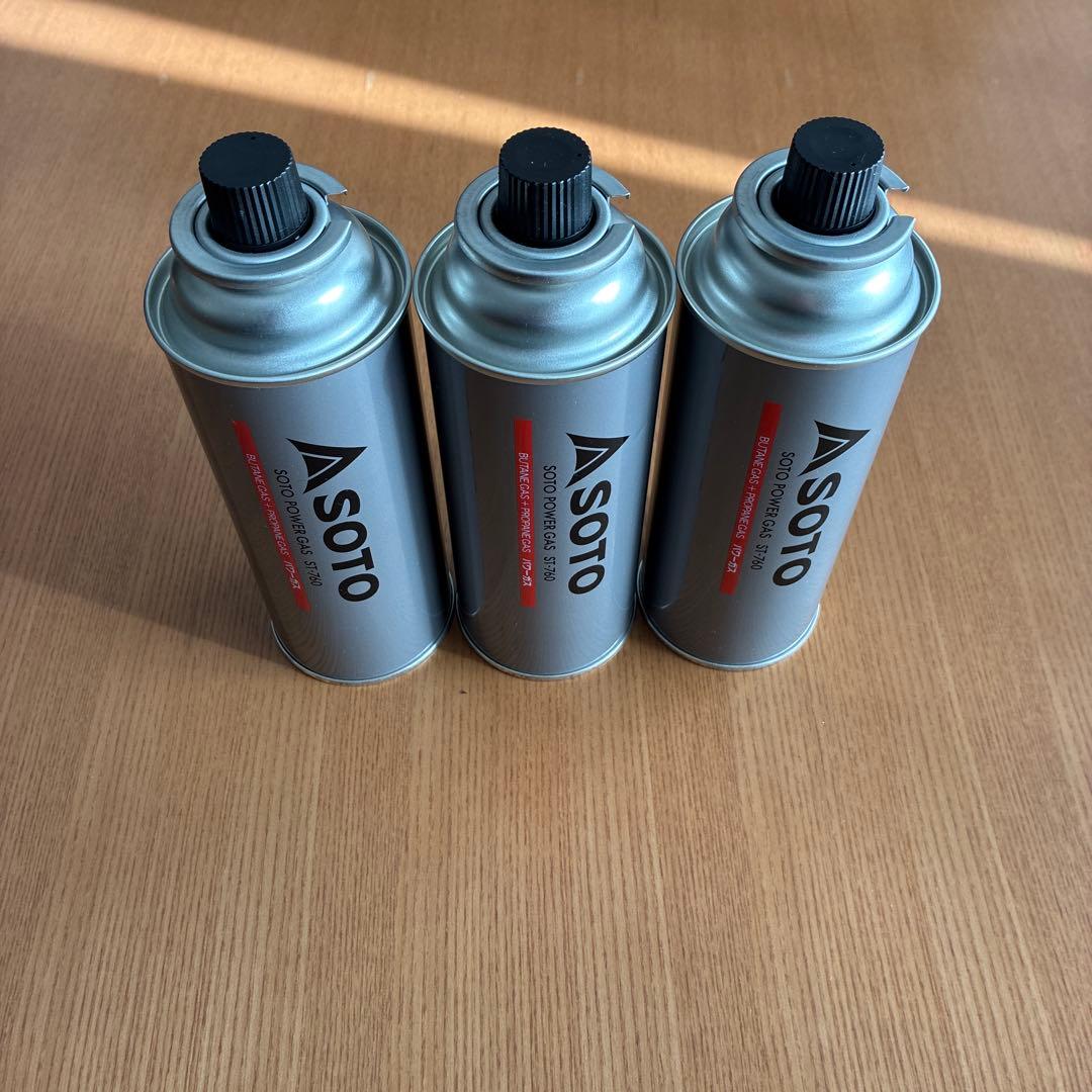 SOTO レギュレーターストーブ+パワーガス３本