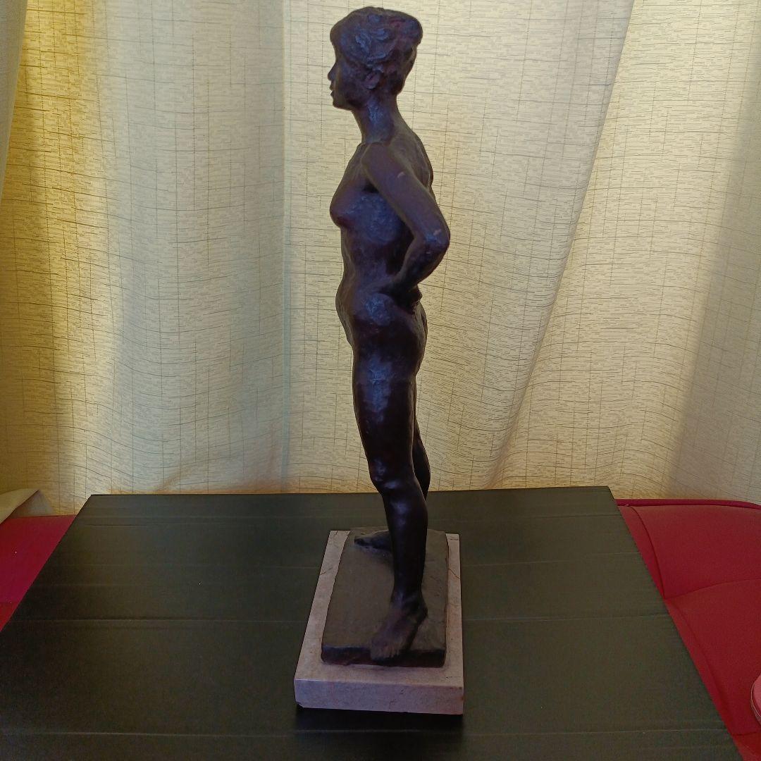 ブロンズ製ヌード像 42cm