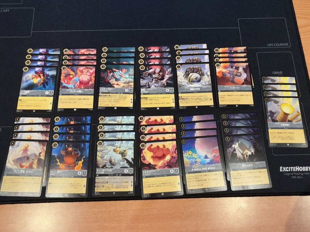 サファイアスティール　デッキ+調整パーツセット　ロルカナ