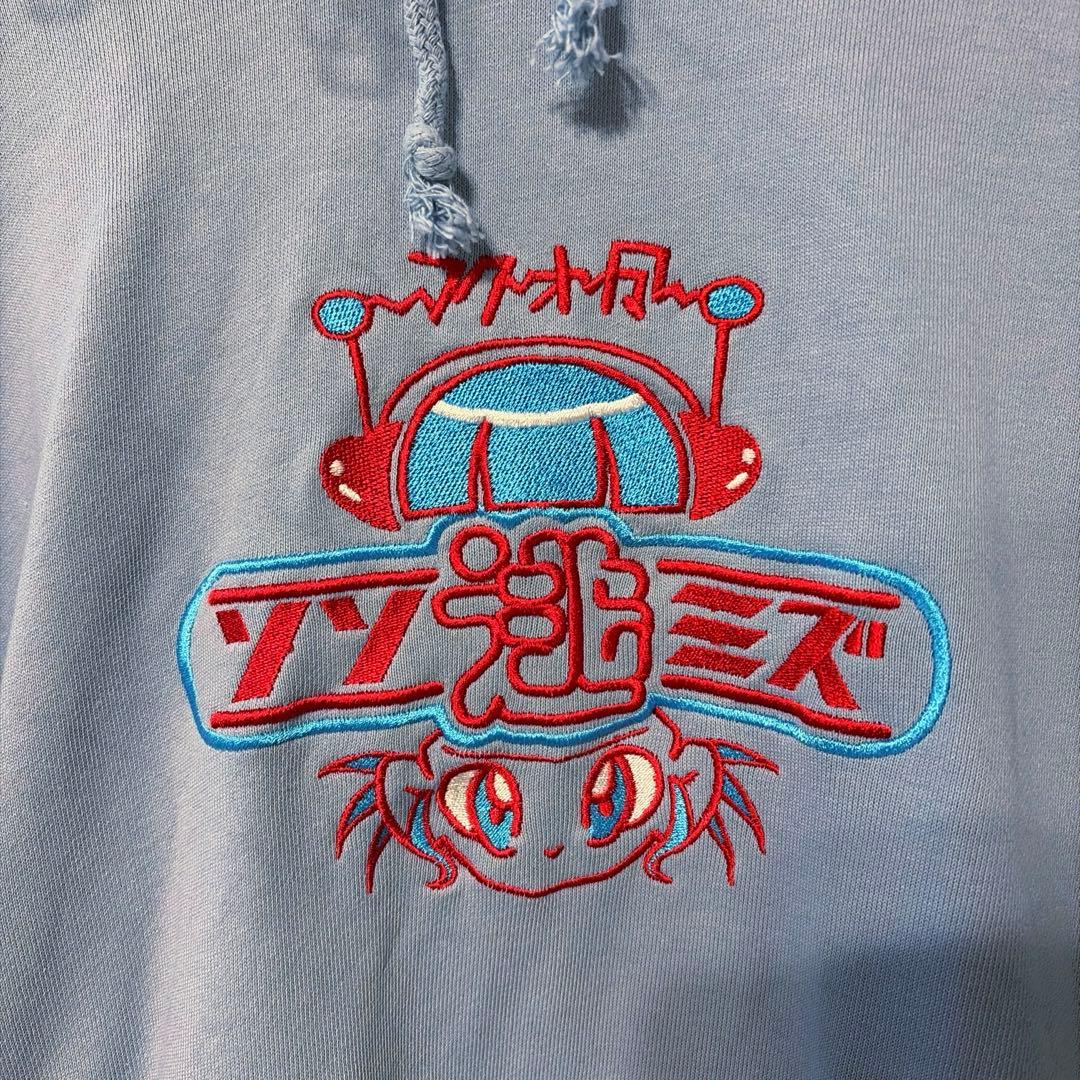 逃げ水あむ SOXSOCKS ソソミズ パーカー Sサイズ ブルー