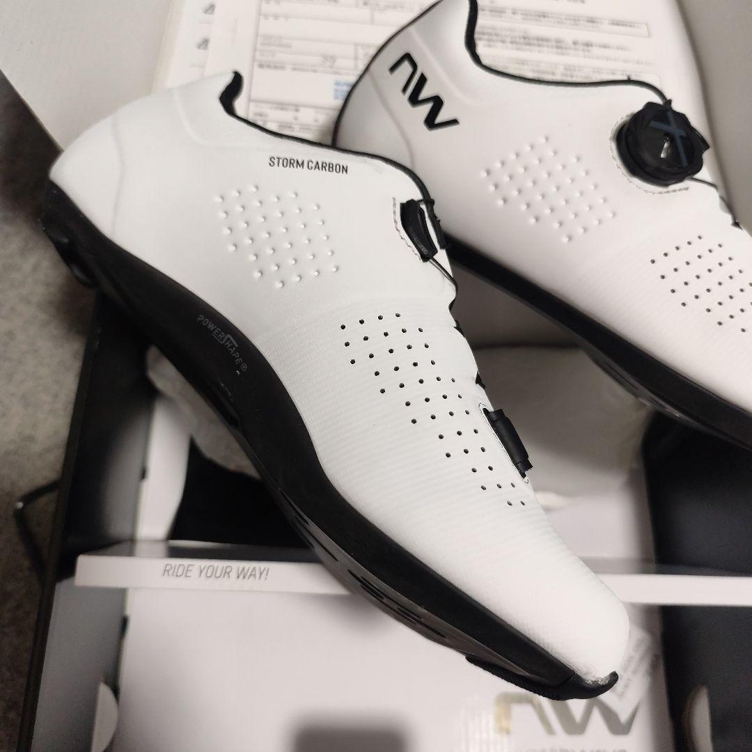 極美品　39.0　ノースウェーブ　Storm Carbon　ロードシューズ