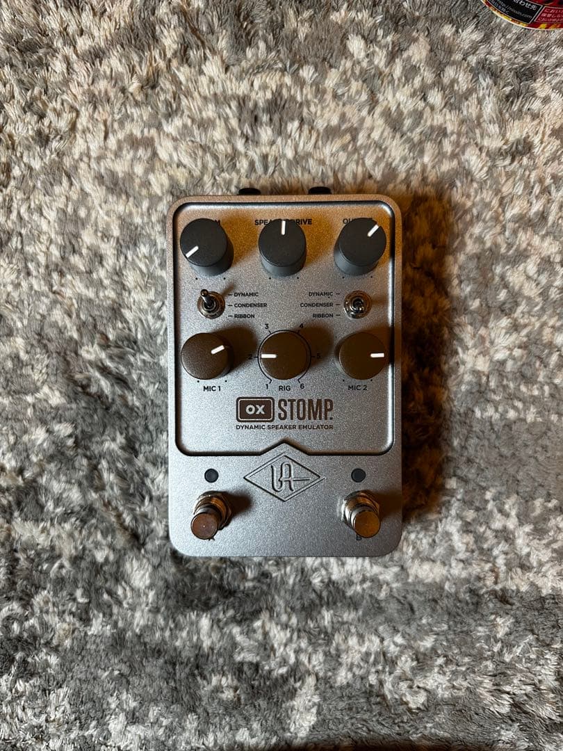 OX STOM UAFX キャビシュミレーター　universal audio