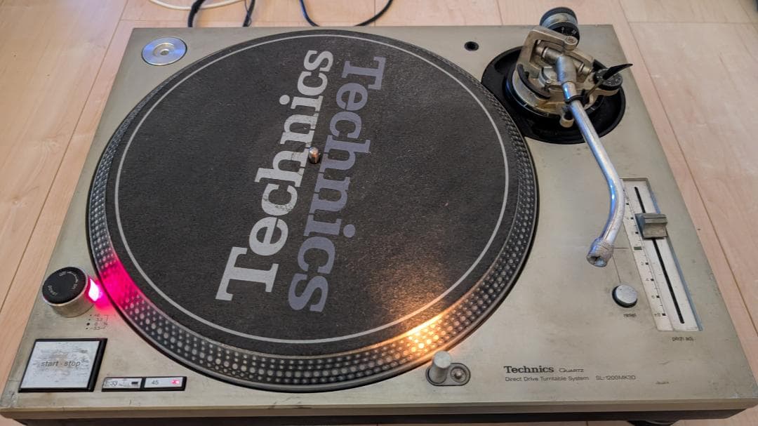 【ジャンク扱い】Technics SL-1200MK2 ターンテーブル