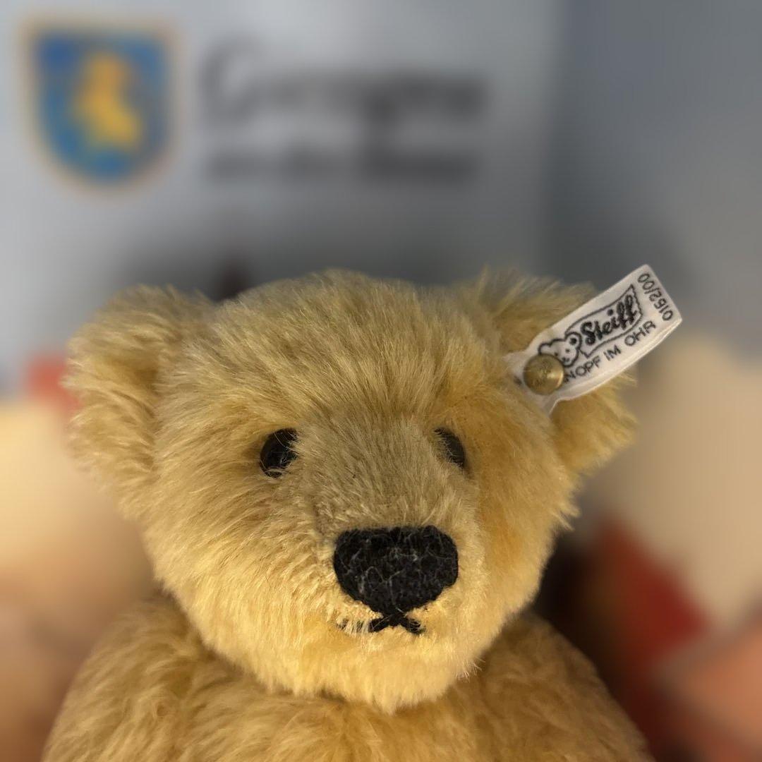 Steiff テディベア Giengenエンブレム付き 約30cm