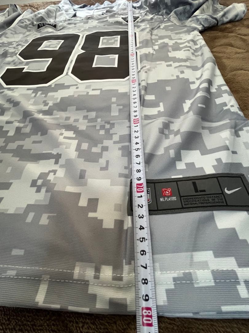 ラスベガス・レイダース クロスビー NFL ユニフォーム L