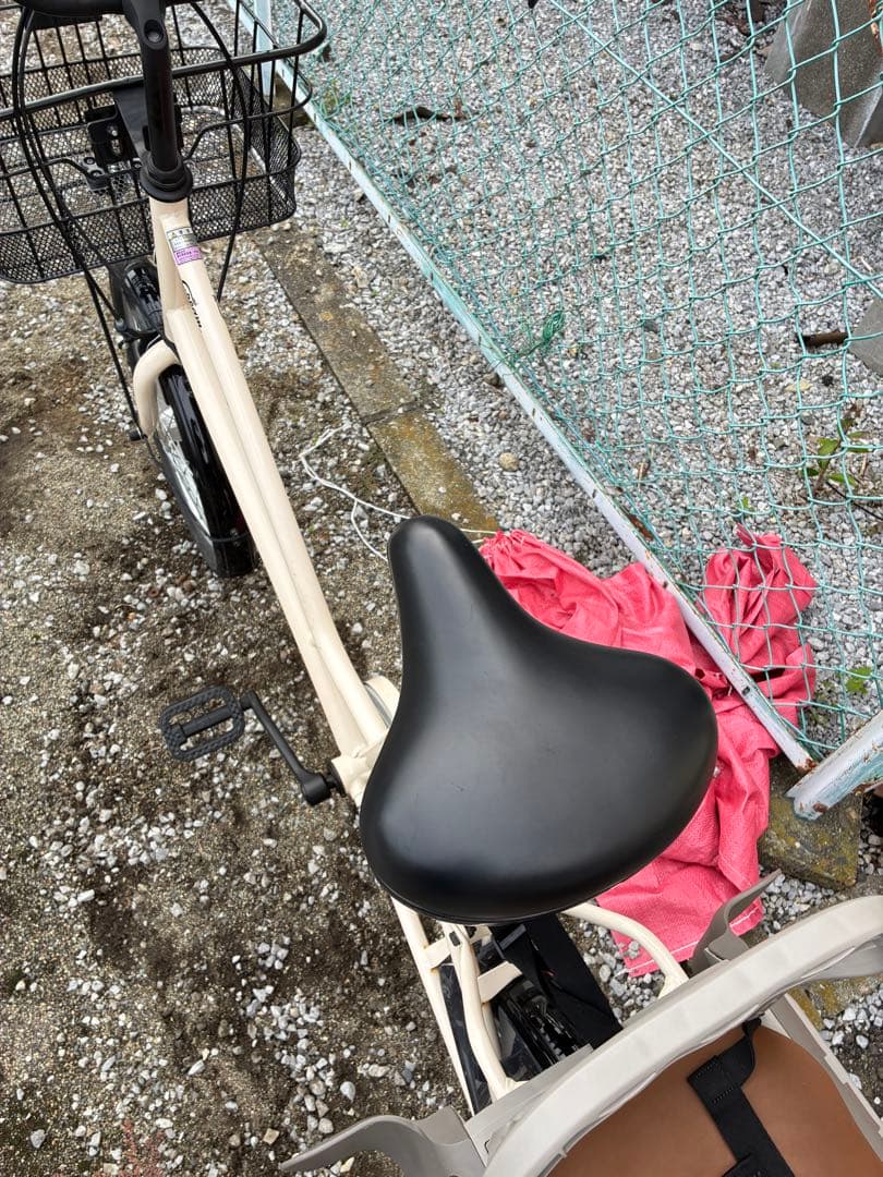 非電動自転車 チャイルドシート付き 防犯登録抹消済み