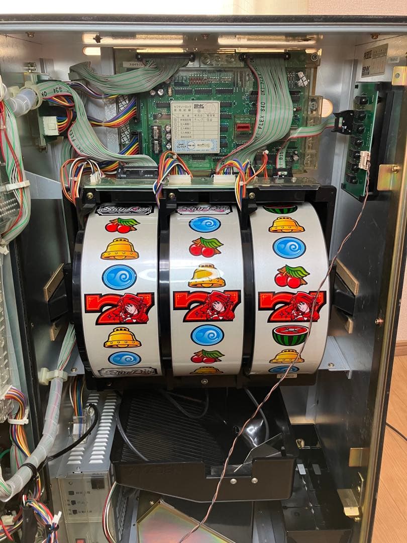 【送料無料】希少！パチスロ 初代スカイラブ 不要機付き ラブパネル 実機