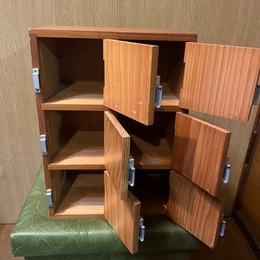 BEETLAND　下駄箱　小物入れ アンティーク雑貨 銭湯ロッカー風