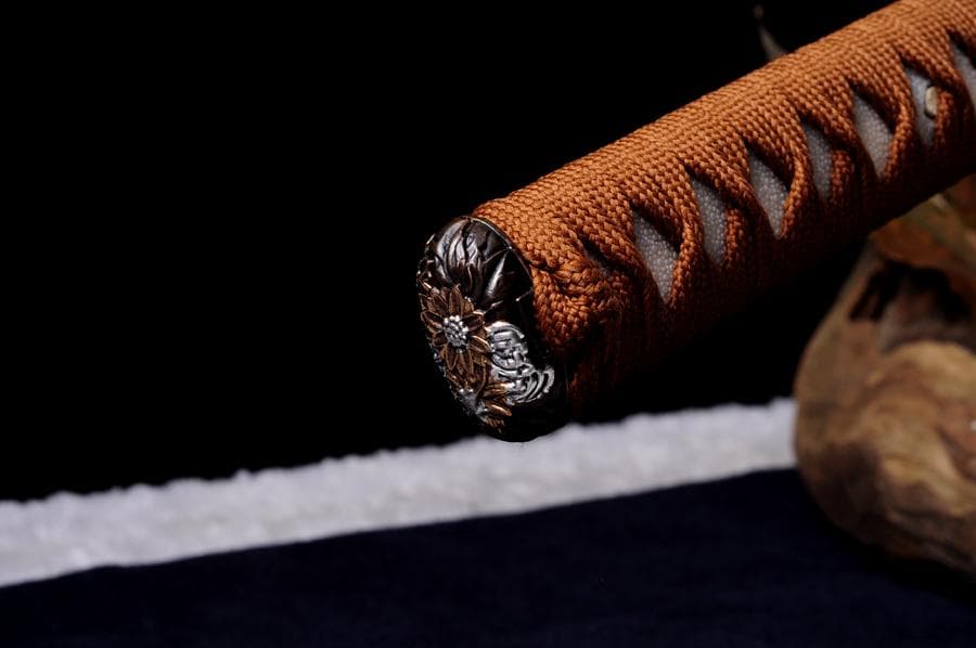 菊一三枚合侍刀 日本刀 模造刀 居合刀 武士道 武蔵 鑑賞用 手鍛造打