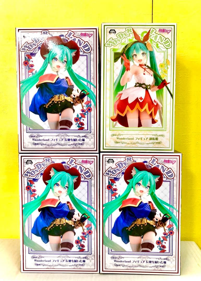 初音ミク　フィギュア　長靴をはいた猫　長靴を履いた猫