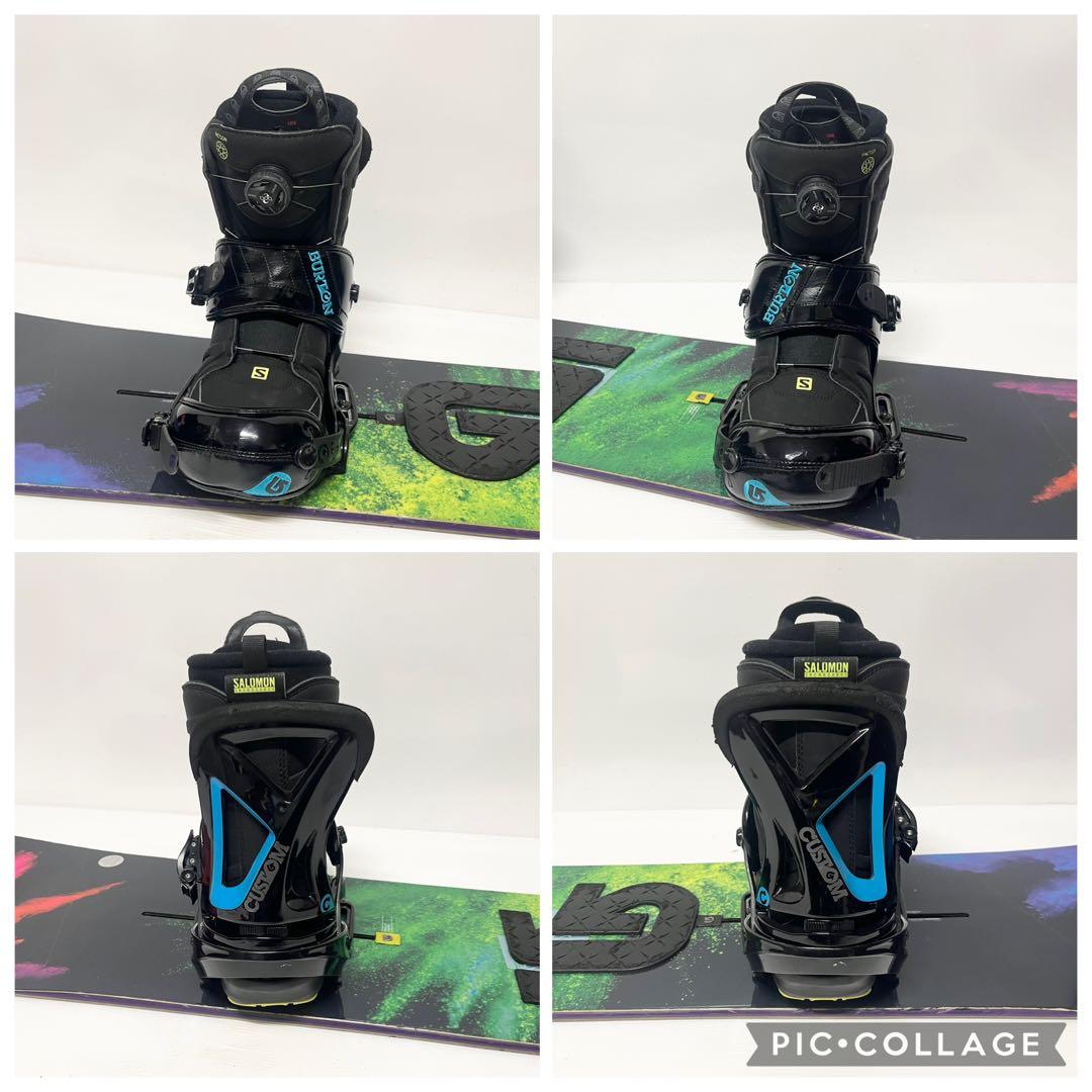 BURTON CUSTOM スノボセット　バートン　カスタム　スノーボード ボア