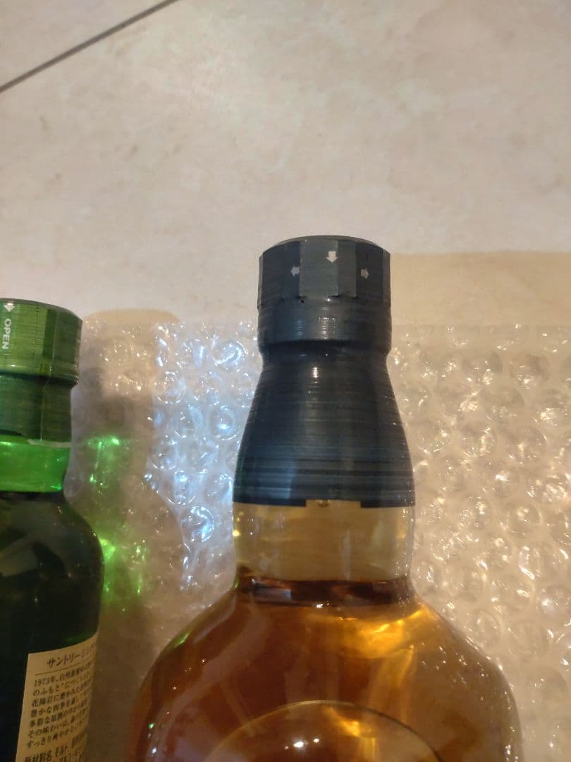 山崎 180ml・白州 180ml・知多 700ml　ウイスキー3本セット